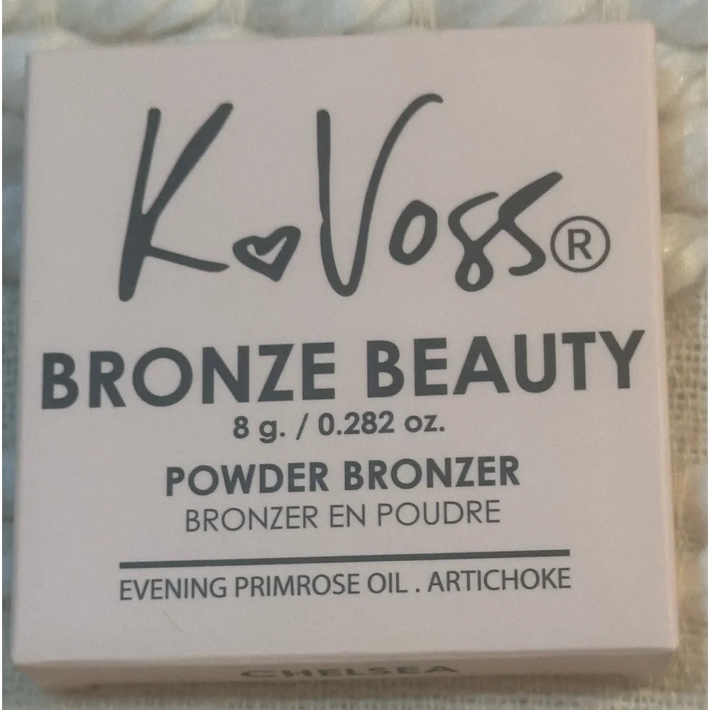 KvossNYC Bronze Beauty Powder Bronzer Chelsea Silky Blendable with Primrose Oil